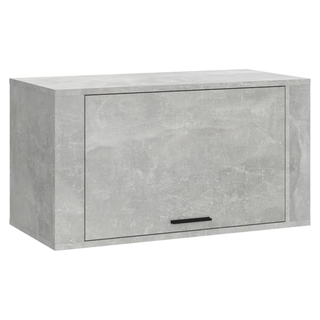 vidaXL Wall-mounted Shoe Cabinet Concrete Grey 70x35x38 cm Engineered Wood - Giant Lobelia