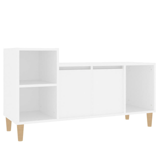 TV Cabinet White 100x35x55 cm Engineered Wood - Giant Lobelia