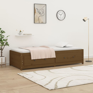 vidaXL Day Bed Honey Brown 80x200 cm Solid Wood Pine - Giant Lobelia