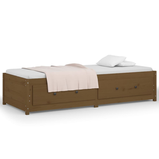 vidaXL Day Bed Honey Brown 80x200 cm Solid Wood Pine - Giant Lobelia