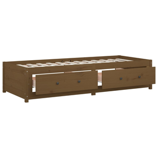 vidaXL Day Bed Honey Brown 80x200 cm Solid Wood Pine - Giant Lobelia