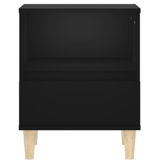 Bedside Cabinet Black 40x35x50 cm - Giant Lobelia