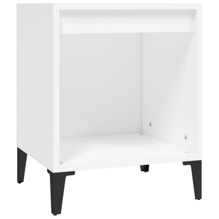 Bedside Cabinet White 40x35x50 cm - Giant Lobelia