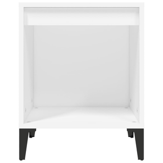 Bedside Cabinet White 40x35x50 cm - Giant Lobelia