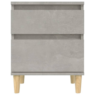 Bedside Cabinet Concrete Grey 40x35x50 cm - Giant Lobelia