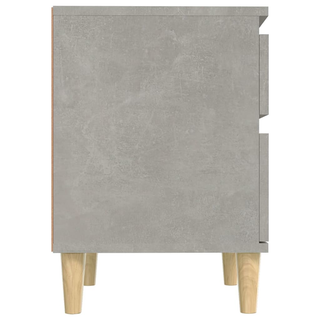 Bedside Cabinet Concrete Grey 40x35x50 cm - Giant Lobelia