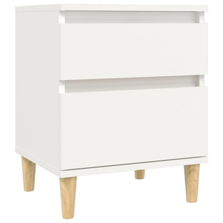 Bedside Cabinets 2 pcs White 40x35x50 cm - Giant Lobelia