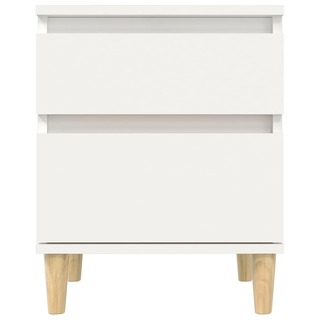 Bedside Cabinets 2 pcs White 40x35x50 cm - Giant Lobelia