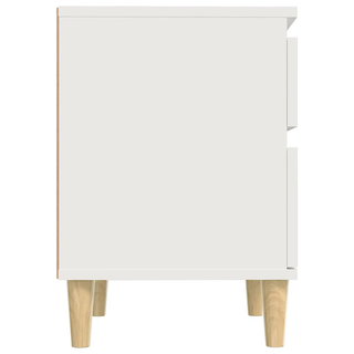 Bedside Cabinets 2 pcs White 40x35x50 cm - Giant Lobelia