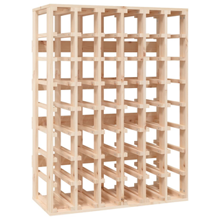 Wine Rack 70x33x94 cm Solid Wood Pine - Giant Lobelia