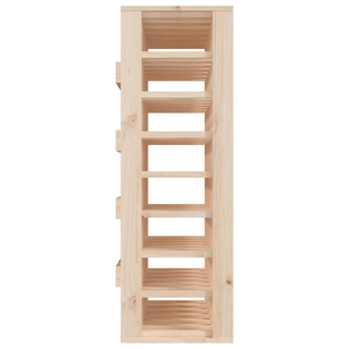 Wine Rack 70x33x94 cm Solid Wood Pine - Giant Lobelia