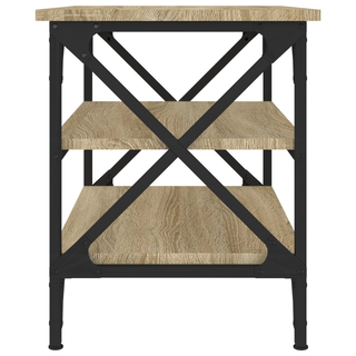 Side Table Sonoma Oak 55x38x45 cm Engineered Wood - Giant Lobelia