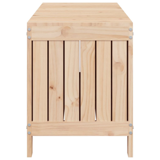 vidaXL Garden Storage Box 108x42.5x54 cm Solid Wood Pine - Giant Lobelia