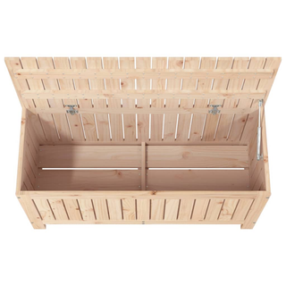 vidaXL Garden Storage Box 108x42.5x54 cm Solid Wood Pine - Giant Lobelia