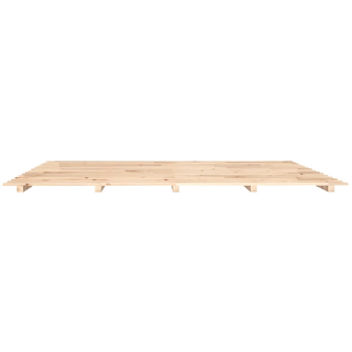 Bed Frame 180x200 cm 6FT Super King Solid Wood Pine - Giant Lobelia