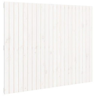 vidaXL Wall Headboard White 140x3x110 cm Solid Wood Pine - Giant Lobelia