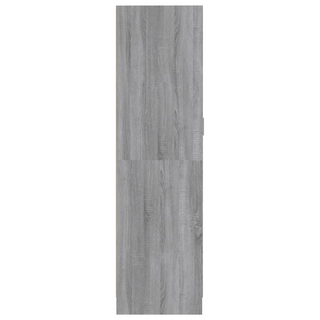 vidaXL Wardrobe Grey Sonoma 82.5x51.5x180 cm Engineered Wood - Giant Lobelia