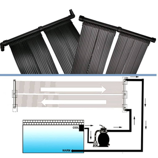 vidaXL Solar Pool Heater Panel 80x620 cm - Giant Lobelia