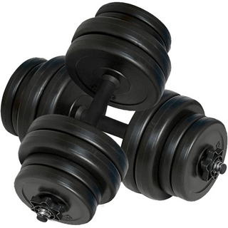 vidaXL Dumbbells 2x15 kg - Giant Lobelia