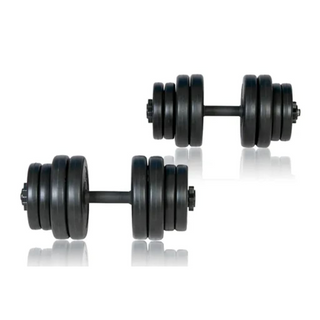 vidaXL Dumbbells 2x15 kg - Giant Lobelia