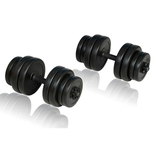 vidaXL Dumbbells 2x15 kg - Giant Lobelia