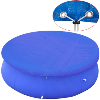 Pool Cover for 360- 67 cm Round Above-Ground Pools - Giant Lobelia