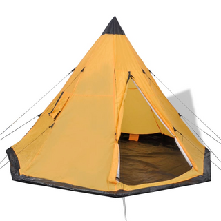 4-person Tent Yellow - Giant Lobelia