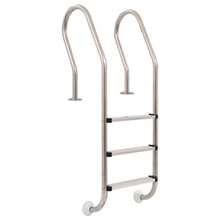 vidaXL Pool Ladder 3 Steps Stainless Steel 304 120 cm - Giant Lobelia