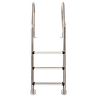 vidaXL Pool Ladder 3 Steps Stainless Steel 304 120 cm - Giant Lobelia