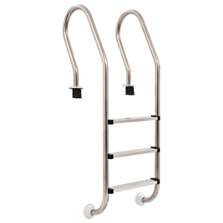 vidaXL Pool Ladder 3 Steps Stainless Steel 304 120 cm - Giant Lobelia