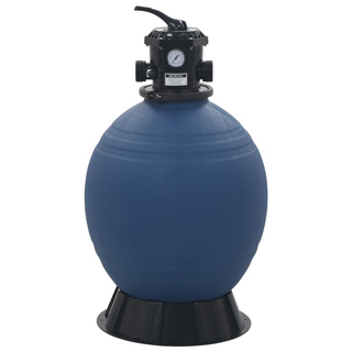 vidaXL Pool Sand Filter with 6 Position Valve Blue 560 mm - Giant Lobelia