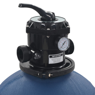 vidaXL Pool Sand Filter with 6 Position Valve Blue 560 mm - Giant Lobelia