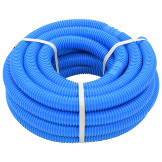 vidaXL Pool Hose with Clamps Blue 38 mm12 m - Giant Lobelia