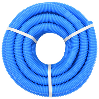 vidaXL Pool Hose with Clamps Blue 38 mm12 m - Giant Lobelia