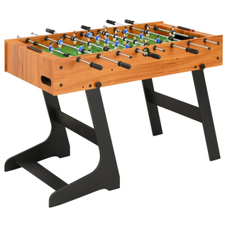 vidaXL Folding Football Table 121x61x80 cm Light Brown - Giant Lobelia