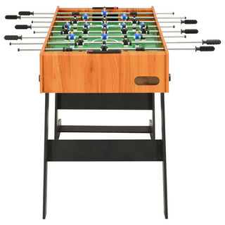 vidaXL Folding Football Table 121x61x80 cm Light Brown - Giant Lobelia