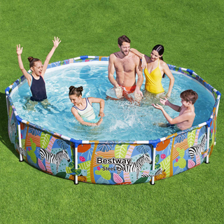 Bestway Swimming Pool Steel Pro Frame 305x66 cm - Giant Lobelia