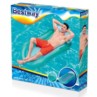 Bestway Inflatable Pool Lounger Aqua Lounge - Giant Lobelia