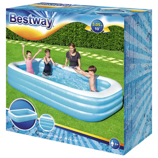 Bestway Inflatable Swimming Pool 305x183x56 cm - Giant Lobelia