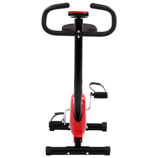 vidaXL Exercise Bike with Belt Resistance Red - Giant Lobelia