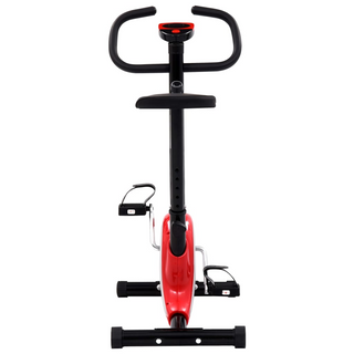 vidaXL Exercise Bike with Belt Resistance Red - Giant Lobelia