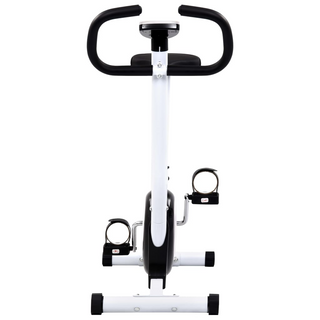 vidaXL Exercise Bike with Belt Resistance Black - Giant Lobelia