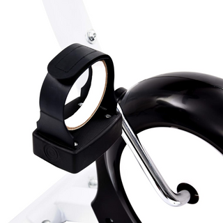 vidaXL Exercise Bike with Belt Resistance Black - Giant Lobelia