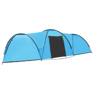 Camping Igloo Tent 650x240x190 cm 8 Person Blue - Giant Lobelia