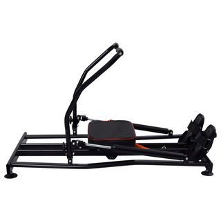 vidaXL Rowing Machine 4 Level Hydraulic Resistance - Giant Lobelia