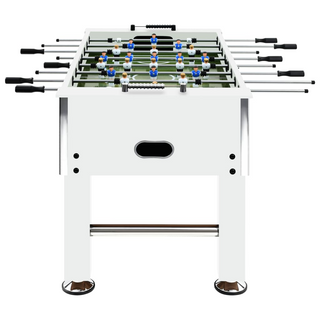 vidaXL Football Table Steel 60 kg 140x74.5x87.5 cm White - Giant Lobelia