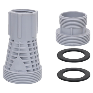 2 Piece Pool Hose Connectors Plastic - Giant Lobelia