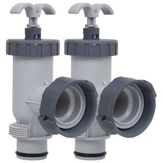 vidaXL Pool Plunger Valves 2 pcs - Giant Lobelia