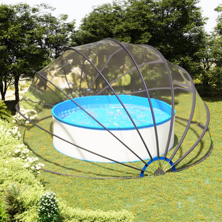 vidaXL Pool Dome 559x275 cm - Giant Lobelia