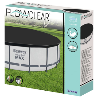 Bestway Flowclear Fast Set Pool Cover 555 cm - Giant Lobelia